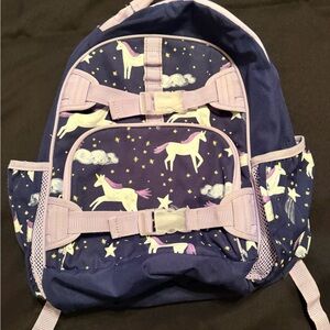 Pottery Barn Kids - Glow-in-the-Dark Night Unicorn Navy Mackenzie Large Backpack